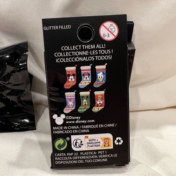 Loungefly X Disney Sensational Six Pluto Stocking Collectible Trading Pin NEW - Picture 6 of 6